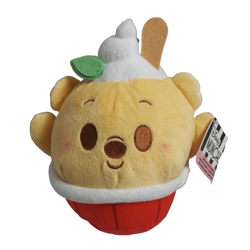 Disney Munchlings Lemon Mint Shaved Ice Winnie the Pooh Scented Plush 8 In w Tag